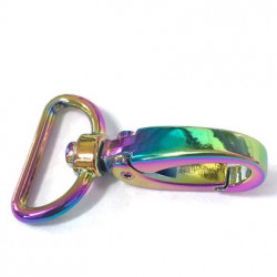 Taschenkarabiner 25  mm, regenbogen