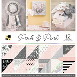 Cardstockpack Posh & Pink