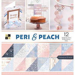 Cardstockpack "Peri & Peach"