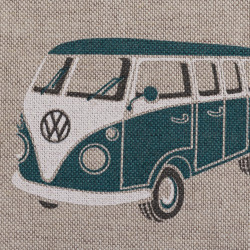 Canvas Emilio  "grosse VW Bully & Surfing Camp"