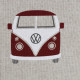 Canvas Emilio "grosse VW Bully & Surfing Camp"