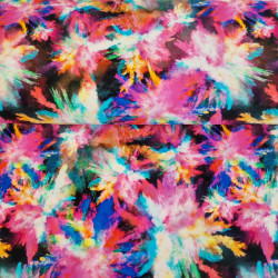 Funktionsstoff Yoga Print - Color Explosion