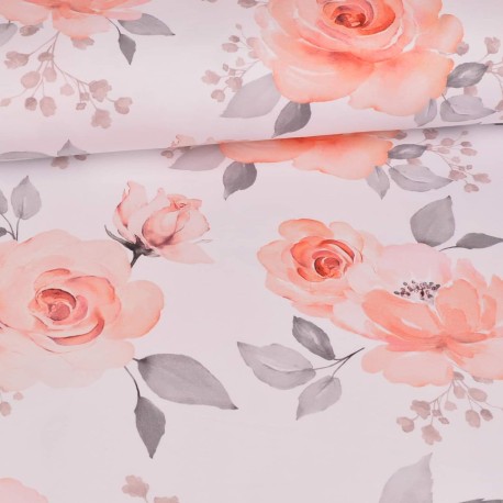 Glitzerpüppi Jersey - Frühlingsrosen