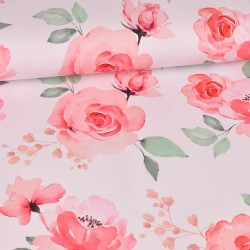 Glitzerpüppi Jersey - Frühlingsrosen