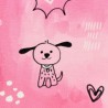 Jersey Funny Dogs - Hunde blau/pink
