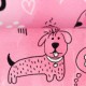 Jersey Funny Dogs - Hunde blau/pink
