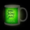 Sublimation GLOW-Tasse mit Nachleuchteffekt im Dunkeln