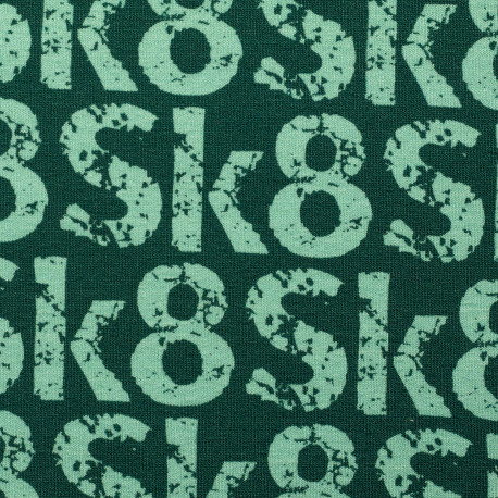 French Terry Sk8 by lycklig design - Text