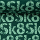 French Terry Sk8 by lycklig design - Text
