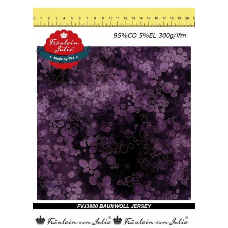 Baumwolljersey - Bubbles