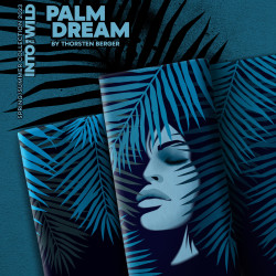 French Terry Panel Thorsten Berger "Palm Dream" - Gesicht