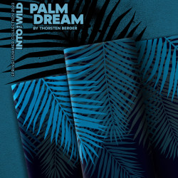 French Terry Panel Thorsten Berger "Palm Dream" - Palmblätter