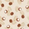 Family Fabrics Jersey - Kokosnuss