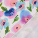French Terry  - Watercolor-Blumen