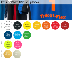 TrikotFlex für Polyester