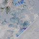 Baumwoll-Jersey - Blumen hellblau