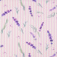 Canvas - Lavendel mit Streifen