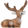 Mini-Tier Hirsch liegend