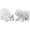 Mini-Tier Eisbären - 2 Stück