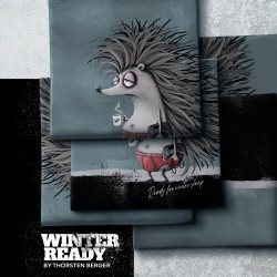 French Terry Panel Winter Ready by Thorsten Berger - Igel