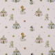 Baumwolljersey beige - Zirkus