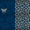 Glitzerpüppi Baumwolljersey Panel - Butterflies