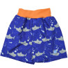 Splash About Happy Nappy Board Shorts - Shark Orange