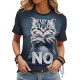 Jersey Panel Stoffkids - Grumpy Cat