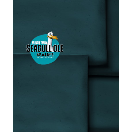 French Terry Kombi Seagull Ole by Thorsten Berger - Struktur
