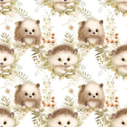 Baumwolljersey - Igel