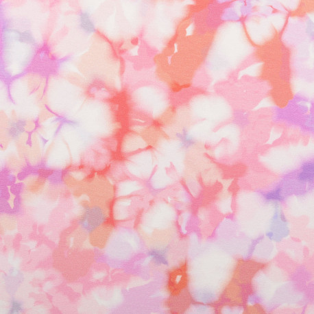 Baumwolljersey - Abstrakt Batik