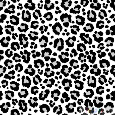 Bio Double Gauze / Musselin - Leopard