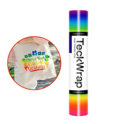 Rainbow Stripes Textilfolie - Rolle Rainbow Stripes Textilfolie - Rolle