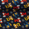 Baumwolljersey Paw Patrol - Hunde mit Buchstaben