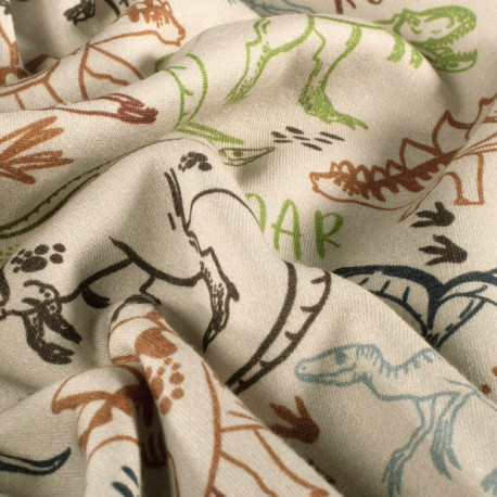 Sweat Dinosaurier - beige