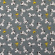 Baumwolljersey Snoopy & Woodstock - grau