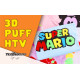 3D Plusterfolie - Starterset Glitter