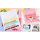 3D Plusterfolie - Starterset Glitter