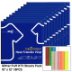 3D Plusterfolie - Starterset Glitter