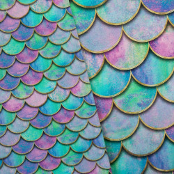 Baumwolljersey "Mermaid"