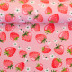 Baumwolljersey "Erdbeeren"