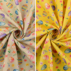 Baumwollstoffe Ostereier