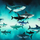 French Terry Panel Shark Tank Thorsten Berger - Haie klein