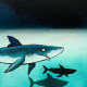 French Terry Panel Shark Tank Thorsten Berger - Haie klein
