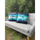 Samtkissen Panel Salty Pillow Thorsten Berger - Hai