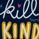 French Terry Panel Together Käselotti - Kindness