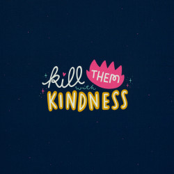 French Terry Panel Together Käselotti - Kindness