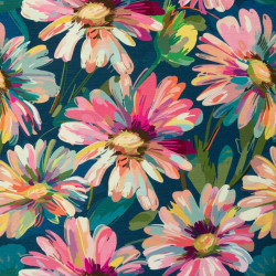 Slub-Jersey Ariella - floral