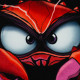 French Terry Panel Eddy the Crab - Krabbe