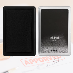 Stempelkissen schwarz